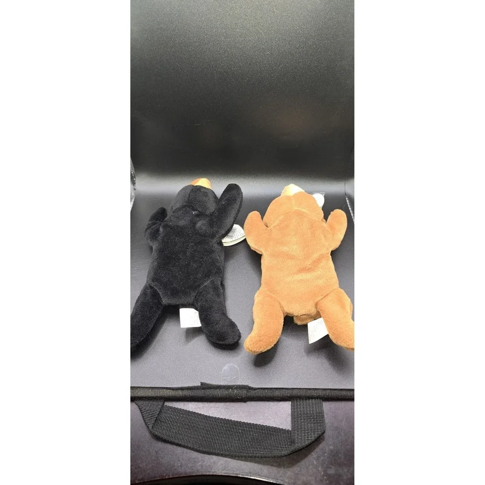 Ty 4010‎ Beanie Babie Cubbie Plush Toy 2 Bears with Tags